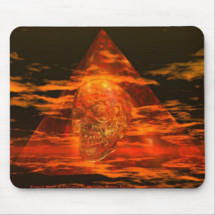 Mousepad CRYSTAL SKULL Na Pirâmide