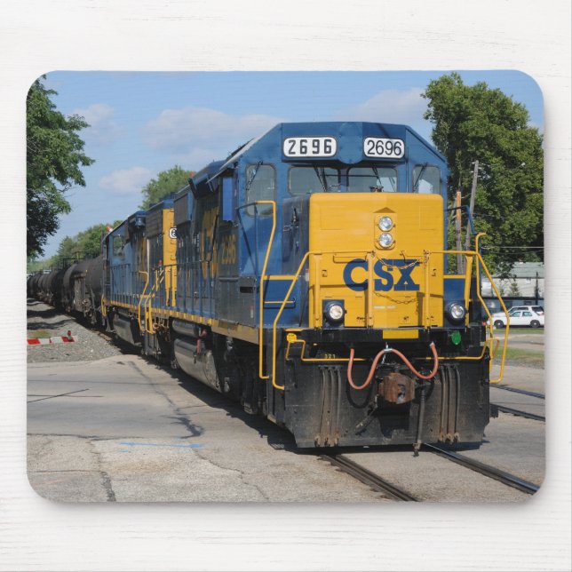 Mousepad CSX 2696 chumbo Westbound CSX C729 (Frente)