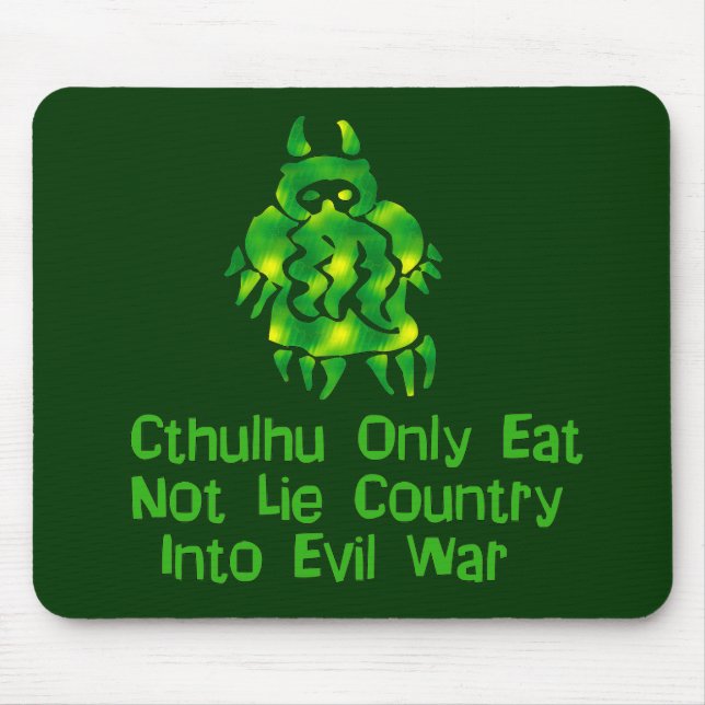 Mousepad Cthulhu come somente (Frente)
