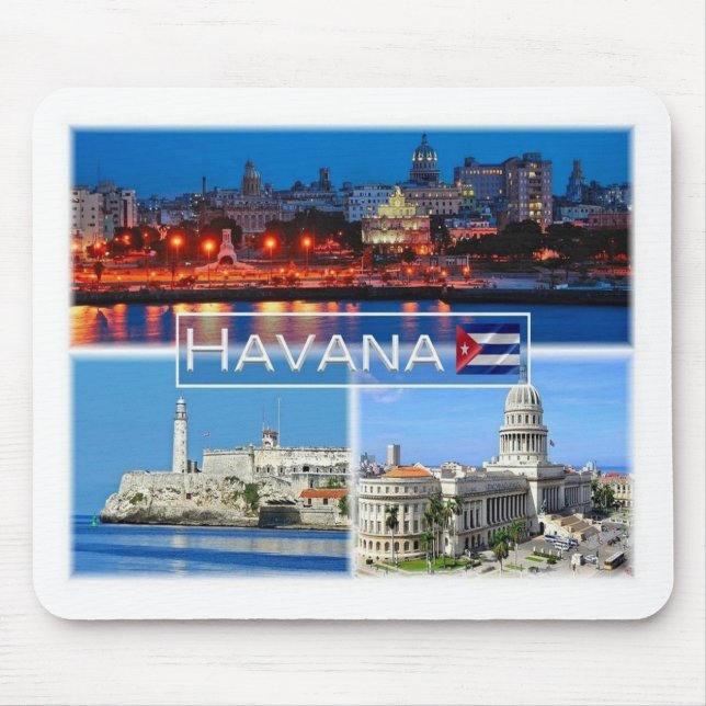 Mousepad CU Cuba - Havana - Castelo Morro - (Frente)