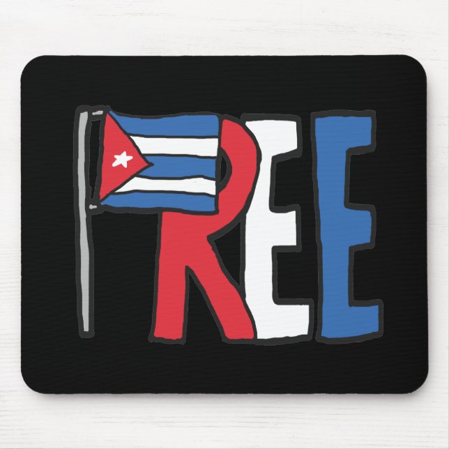 Mousepad Cuba livre (Frente)