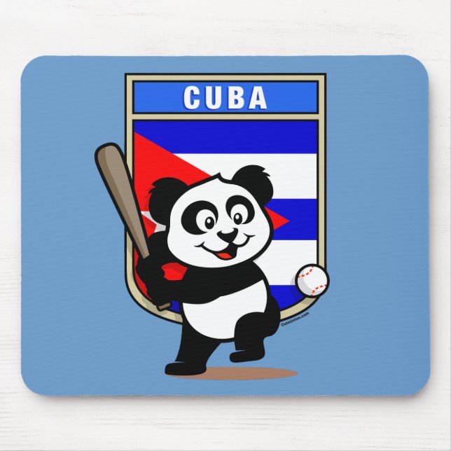 Mousepad Cuba - Panda Baseball (Frente)