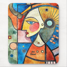 Mousepad Cubismo Design