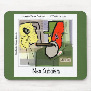 Mousepad Cubista Castro NeoCubismo Divertido