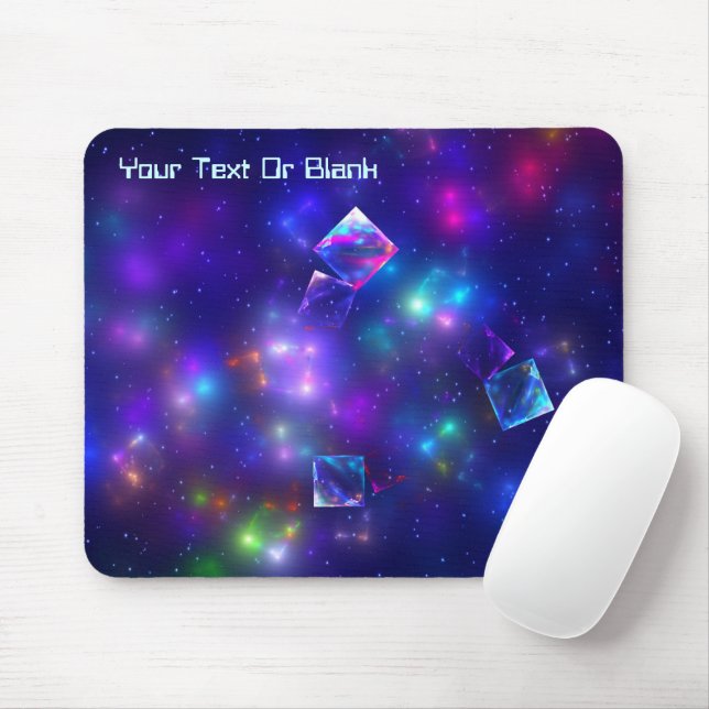 Mousepad Cubos cósmicos (Com mouse)