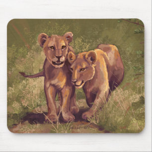 Mousepad Cubos de Leão