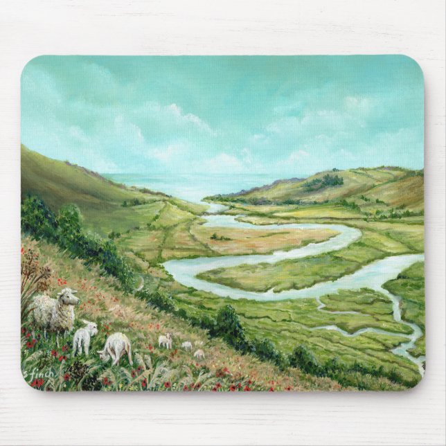Mousepad Cuckmere Haven após a Tempestade (Frente)