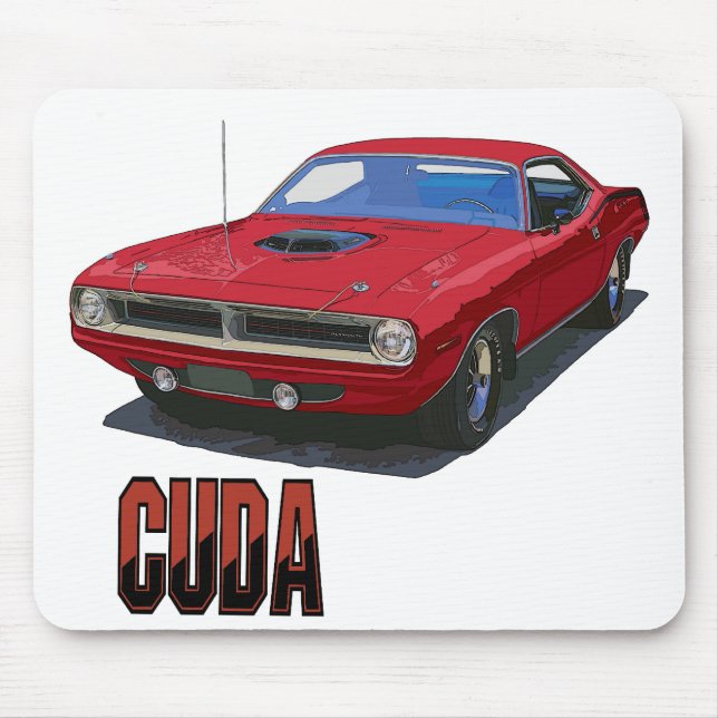 Mousepad Cuda Coupe 1970 (Frente)
