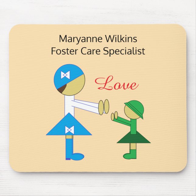 Mousepad Cuidados De Foster: (Frente)