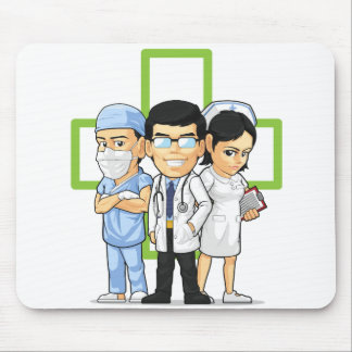 Mousepad Cuidados médicos ou funcionarios médicos - doutor