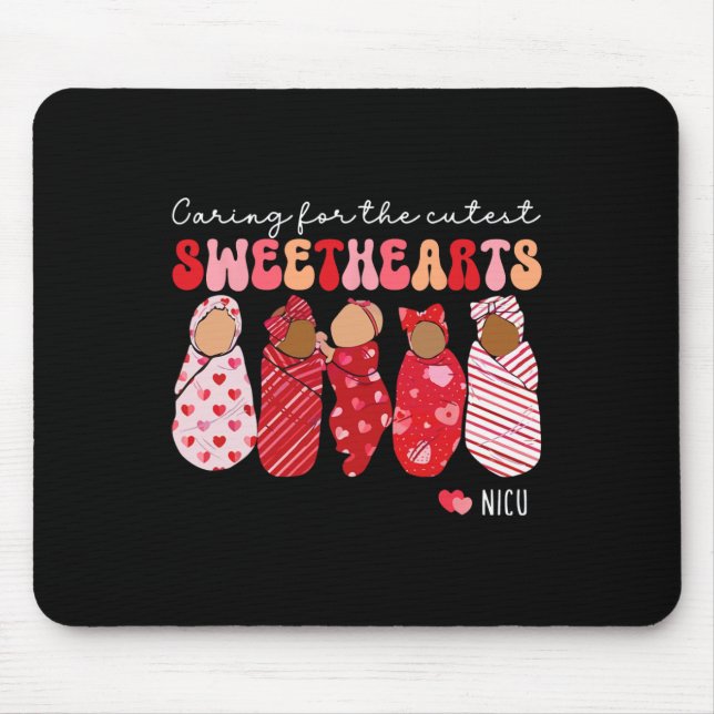 Mousepad Cuidando Da Enfermeira Nicu Valen, Os Mais Justos (Frente)