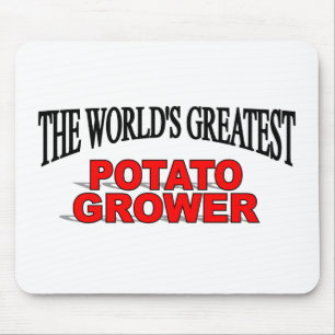 Mousepad Cultivador da batata do mundo o grande