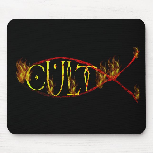 Mousepad Culto dos peixes (Frente)