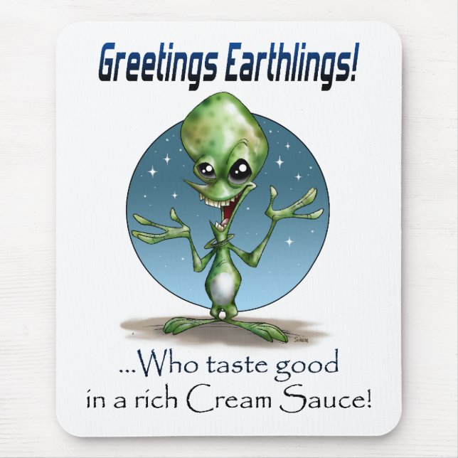 Mousepad Cumprimentos! (Frente)