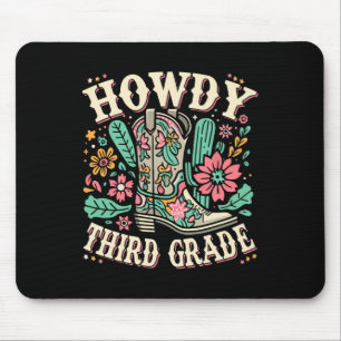 Mousepad Cumprimentos do Terceiro Ano Escolar de Western Ho