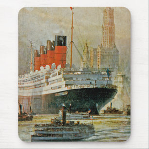 Mousepad Cunarder em New York