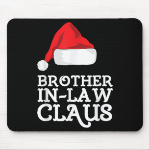 Mousepad Cunhado Claus Christmas Santas Pajama Famil