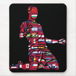 Mousepad CUP 2022 MUNDIAL dos Países da Equipe
