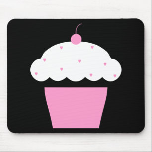 Mousepad cupcake da cereja