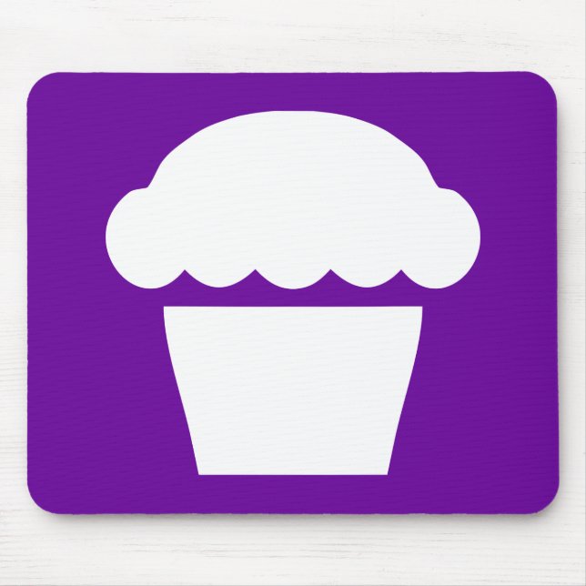 Mousepad cupcake/muffin simples (Frente)