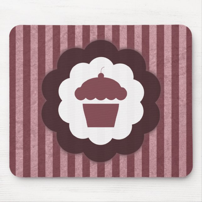 Mousepad cupcake vintage (Frente)