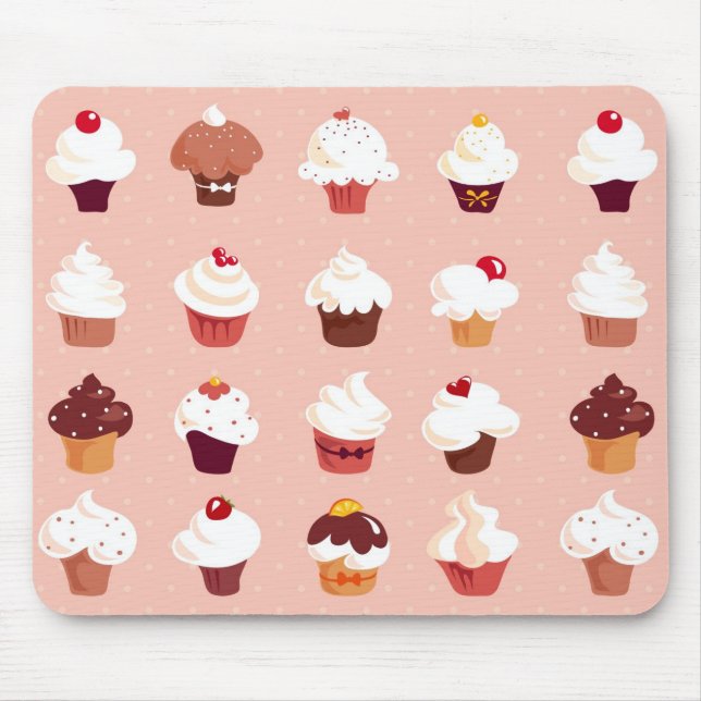 Mousepad Cupcakes (Frente)
