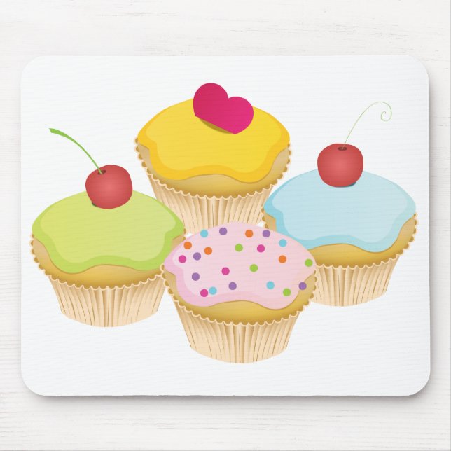 Mousepad Cupcakes (Frente)