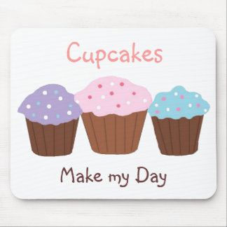 Mousepad Cupcakes Alegram o Meu Dia