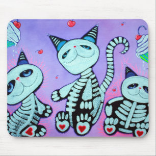 Mousepad Cupcakes do gato do gatinho