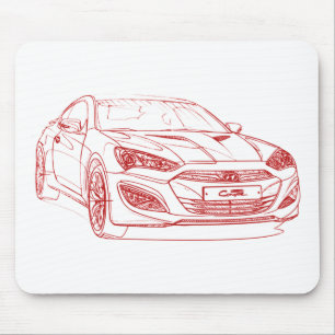 Mousepad Cupé 2013 da génese de Hyu