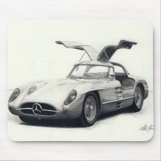 Mousepad Cupé de Mercedes 300SLR