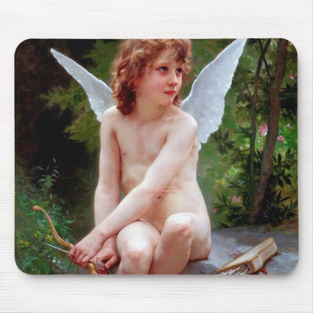 Mousepad Cupido, Bouguereau (Frente)
