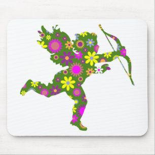 MOUSEPAD CUPIDO FLORAL