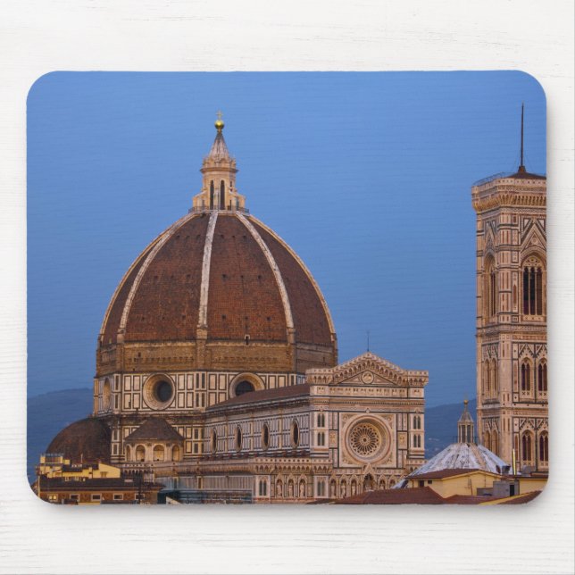 Mousepad Cúpula da Catedral de Santa Maria del Fiore em cal (Frente)
