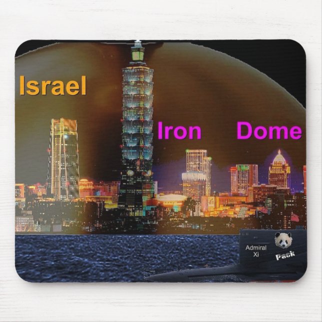 Mousepad Cúpula de ferro de Taiwan (Frente)