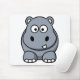 Mousepad Curioso Hippo (Com mouse)
