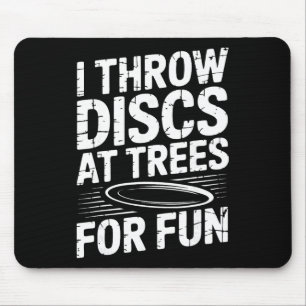 Mousepad Curso de Disco Golf Divertido