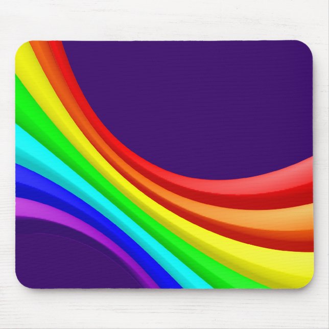 Mousepad Curva do Espectro 3d - Profundo 330066 (Frente)