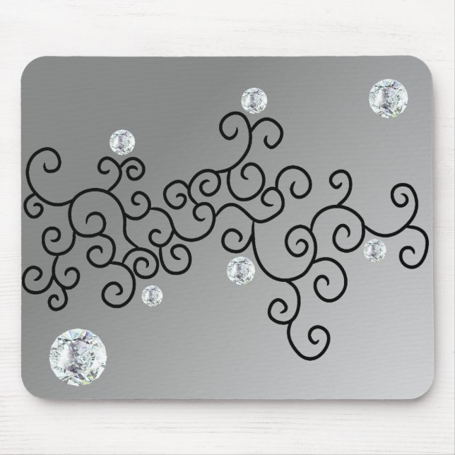 MOUSEPAD CURVAS E DIAMANTES (Frente)