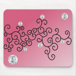 MOUSEPAD CURVAS E DIAMANTES