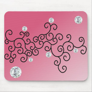 MOUSEPAD CURVAS E DIAMANTES