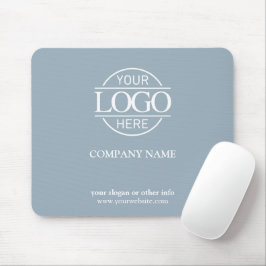 Mousepad Custom Blue Promotional Company Business Logo