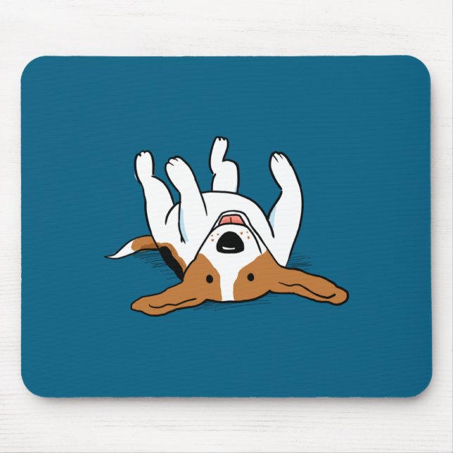 Mousepad Cute Beagle Cartoon Dog  (Frente)