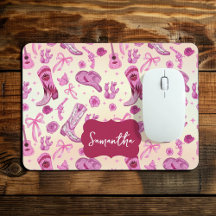 Cute Coquette country girl aesthetic pattern