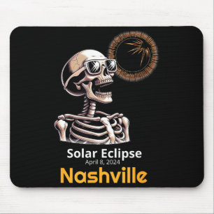 Mousepad Cute Esqueleto Eclipse Solar Nashville Indiana