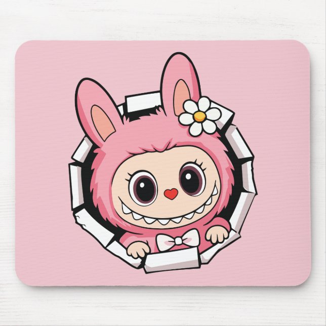 Mousepad Cute Labubu (Frente)
