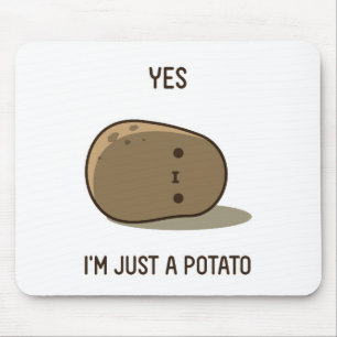 Mousepad Cute Potato