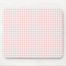 Cute Retro Pink Gingham Plaid pattern