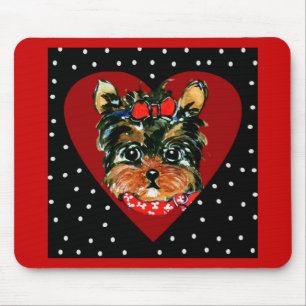 Mousepad Cute Yorkie Poo