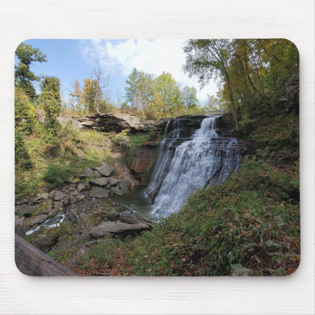 Mousepad Cuyahoga Parque Nacional Brandywine cai no museu (Frente)
